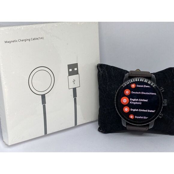 Fossil Gen 3 Authentic Genuine Smart Watch Custom Band FTW4005 LT75 - Picture 1 of 12